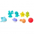 Сенсорный набор игрушек для ванны Infantino "В мире морском", 305031