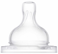 Соска силиконовая Avent Classic+ быстрый поток 2шт 6+ SCF634/27