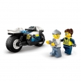 Конструктор LEGO City  Переслідування на поліцейському мотоциклі (60455)