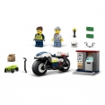 Конструктор LEGO City  Переслідування на поліцейському мотоциклі (60455)