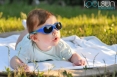 Дитячі сонцезахисні окуляри Koolsun зелені серії Flex (Розмір: 0+)