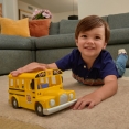 Игровой набор CoComelon Feature Vehicle Желтый Школьный Автобус со звуком