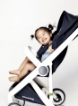 Прогулянкова коляска Greentom Classic Blue-White (8718858972319)