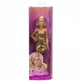 Лялька Barbie "Модниця" в золотистому комбінезоні