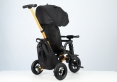 Велосипед складаний триколісний дитячий Nova Pro з надувними колесами Gold Matt - Black