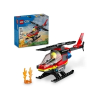 Конструктор LEGO City Пожежний рятувальний гелікоптер (60411)