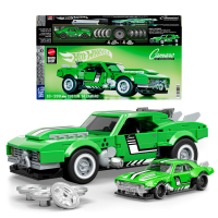 Колекційна машинка-конструктор "Camaro" серії "Speed" Mattel Brick Shop, JFT16