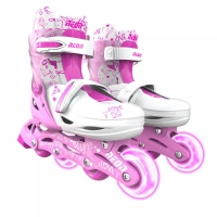 Ролики Neon INLINE SKATES Рожевий (Розмір 30-33)