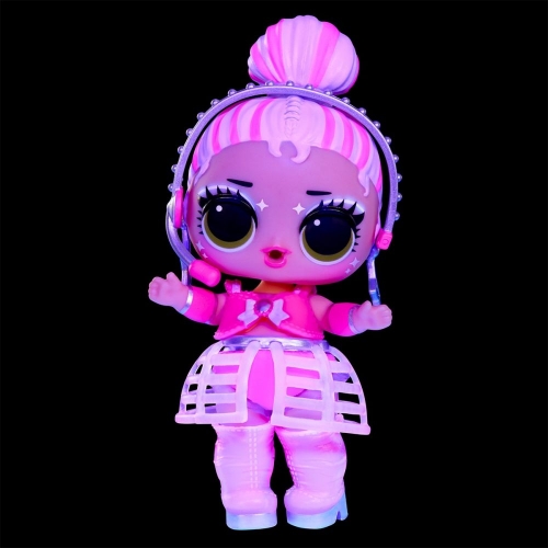 Игровой набор с куклой L.O.L. SURPRISE! серии "Neon Pop" – ЗВЕЗДОЧКИ (в ассорт., в диспл.)
