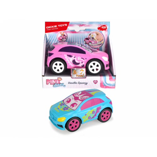 3181000 Машина "Девичий стиль" с мягким корпусом и запахом ванили, 2 вида, длина 11 см, 12 мес.+