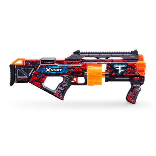 Быстрострельный бластер X-SHOT Skins Last Stand Faze (16 патронов), 36518H