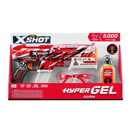 Быстрострельный бластер X-SHOT Hyper Gel small (5000 гелевых шариков), 36622R