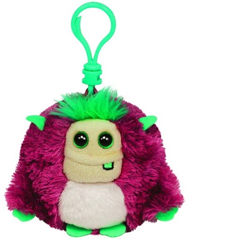 М'яка іграшка брелок TY Monstaz 37312 "Frankie" 12см