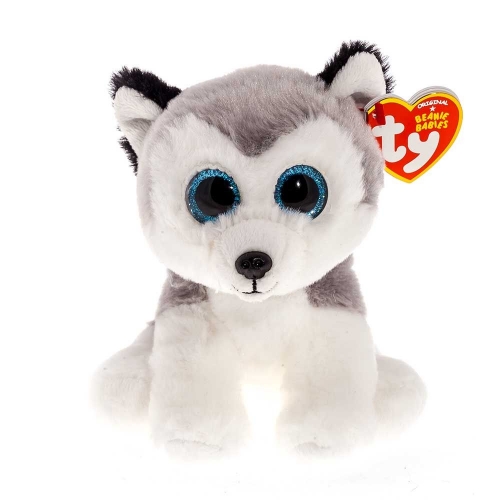 М'яка іграшка TY Beanie Babies 42183 Хаски "Buff" 15см