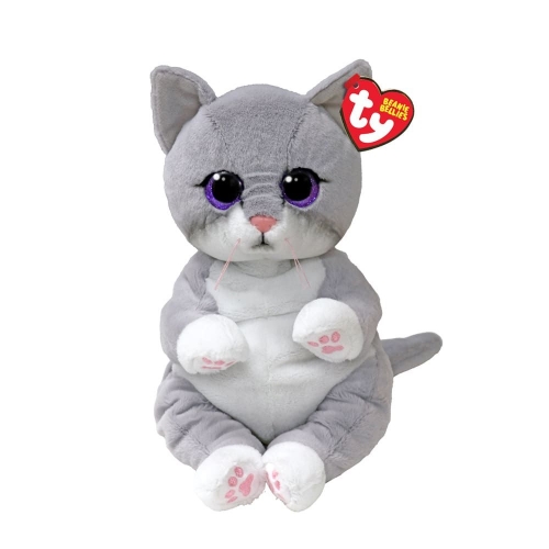 М'яка іграшка TY BEANIE BELLIES 25 см 43203 Сіре кошеня "MORGAN"