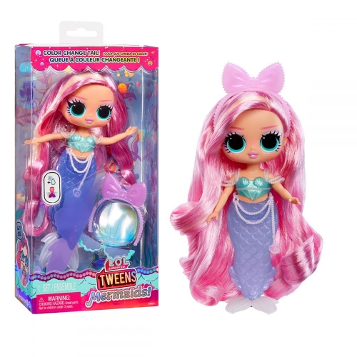 Игровой набор с куклой L.O.L. SURPRISE серии "Tweens Mermaids!" – ЛОЛА ВЕЙВ (с аксесс.) (510451)