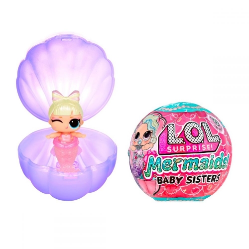 Игровой набор с куклой L.O.L. SURPRISE серии "Mermaids!" – РУСАЛОЧКИ-СЕСТРЕНКИ (в ассорт., в диспл.)
