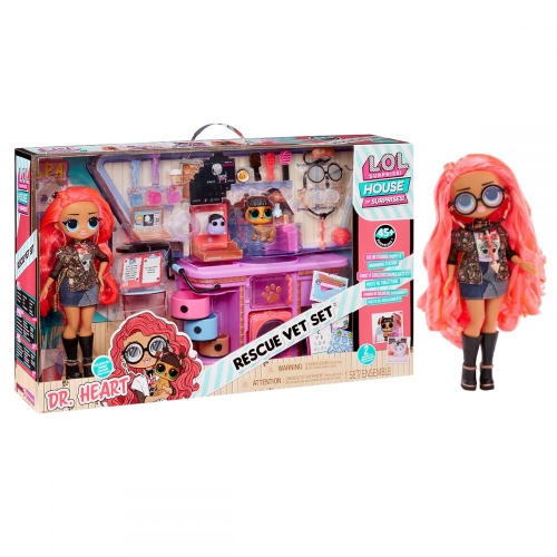 Игровой набор с куклой O.M.G. L.O.L. SURPRISE! серии I"AM"- Ветклиника (591559)