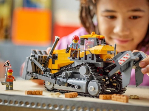 Конструктор LEGO City Желтый бульдозер (60466)