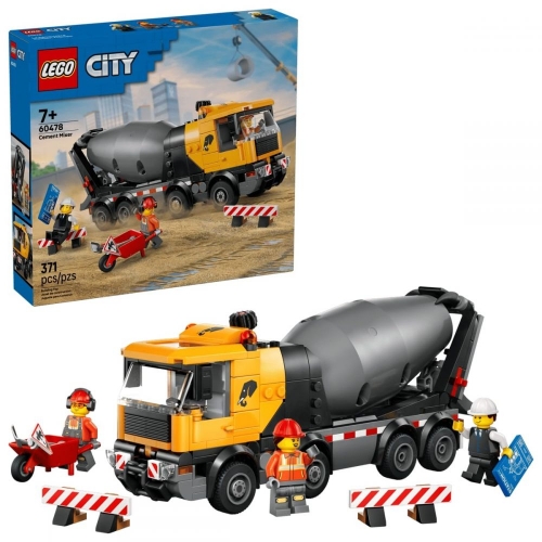 Конструктор LEGO City Бетонозмішувач (60478)