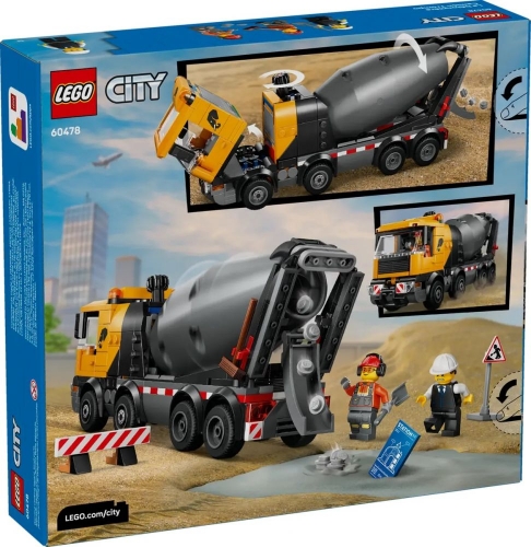Конструктор LEGO City Бетонозмішувач (60478)