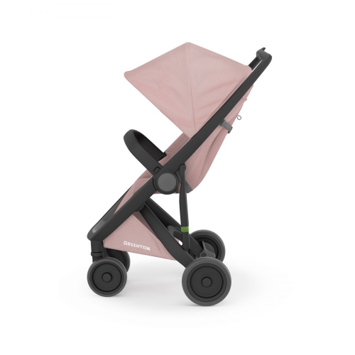 Прогулянкова коляска Greentom Classic Blossom-Black (8719323779938)