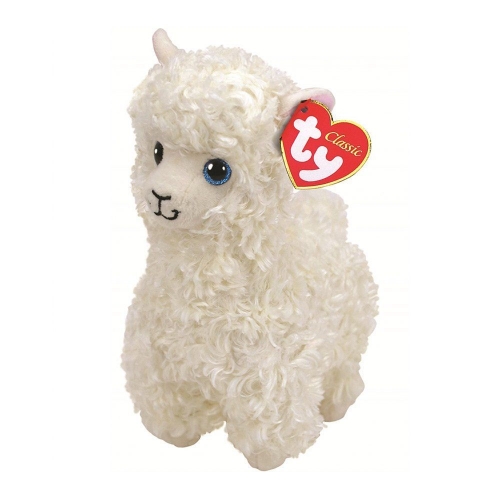 М'яка іграшка TY Beanie Babies 96316 Біла лама "Lily" 25см