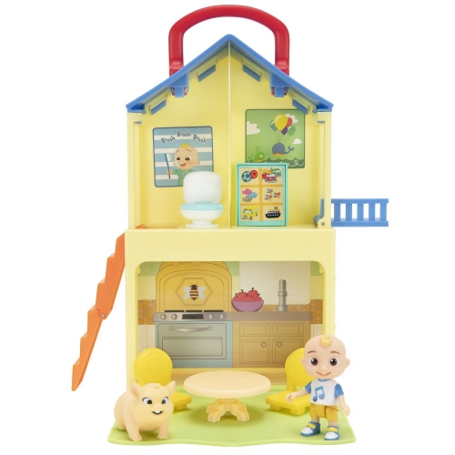 Ігровий набір CoComelon Medium Playset Pop n" Play House - 2 фігурки та 5 аксесуарів