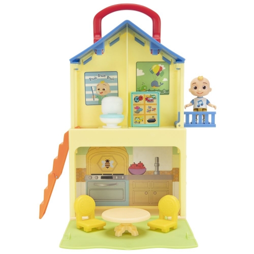 Ігровий набір CoComelon Medium Playset Pop n" Play House - 2 фігурки та 5 аксесуарів