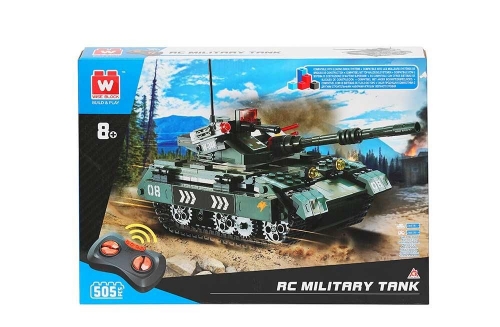 Машина -конструктор на дистанційному керуванні "Бойовий танк"