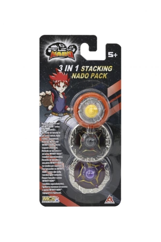 Набір Auldey Infinity Nado V Advanced Edition 3 в 1 Fiery Dragon Вогняний Дракон, два кільця і основа (EU634907H)