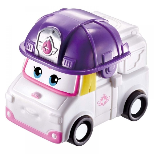 Ігровий набір Super Wings Transform-a-bots, 4 фігурки-трансформери, Діззі рятувальник, Зої , Астра, Астро