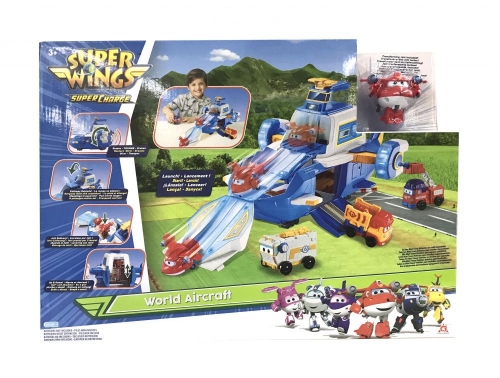 Игровой набор Super Wings Воздушная База, свет, звук