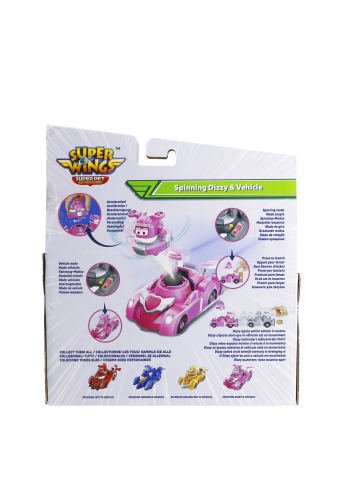 Ігровий набір Super Wings Spinning Vehicle Діззі (Dizzy)