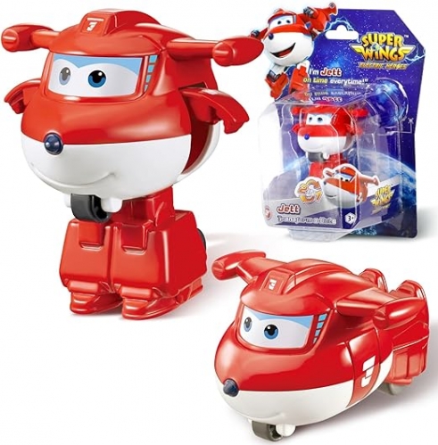 Игровая фигурка-трансформер Super Wings Transform-a-Bots Джетт (Jett)