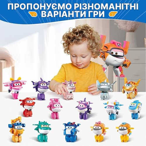 Ігрова фігурка-трансформер Super Wings Transform-a-Bots Тікі (Tiki), 5см