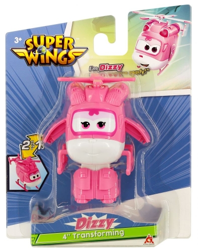 Игровая фигурка-трансформер Super Wings Transforming Диззи (Dizzy), 10см