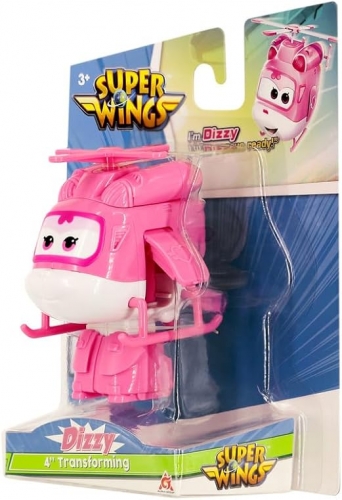 Игровая фигурка-трансформер Super Wings Transforming Диззи (Dizzy), 10см