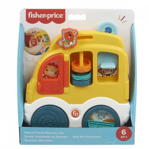 Интерактивная доска "Веселые животные" Fisher-Price (в асс.)
