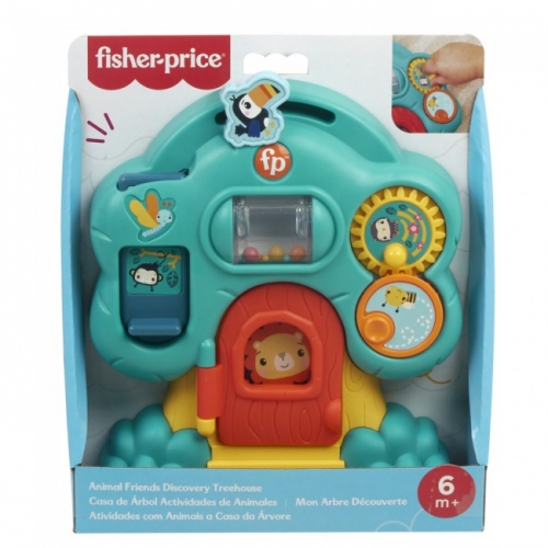 Интерактивная доска "Веселые животные" Fisher-Price (в асс.)