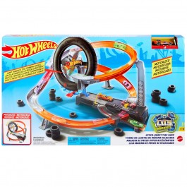 Ігровий набір "Перегони у шиномонтажній" Hot Wheels