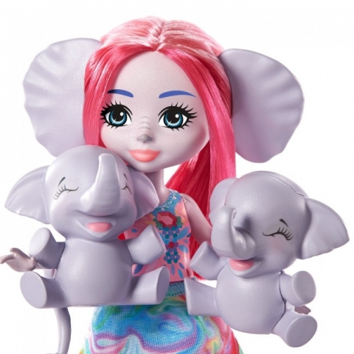 Игровой набор "Семья Слоненок Эсмеральды" Enchantimals