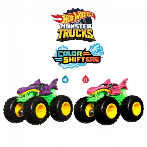 Машинка-внедорожник "Измени цвет" серии "Monster Trucks" Hot Wheels (в асс.)