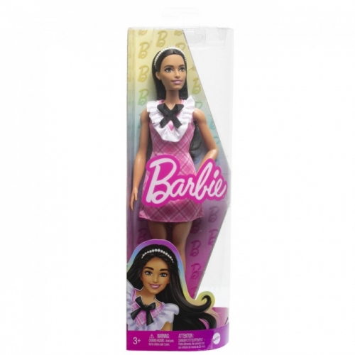 Лялька Barbie "Модниця" в рожевій сукні з жабо