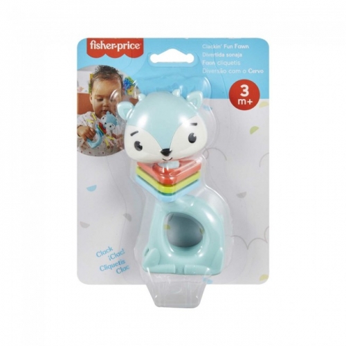 Погремушка-прорезыватель "Зверюшка" (в ассортименте) Fisher-Price