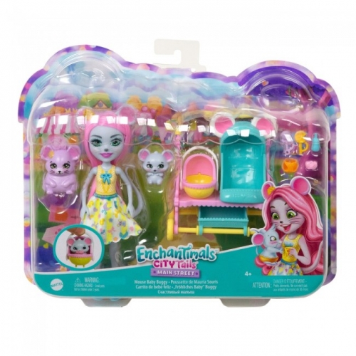 Игровой набор "Семья Мышонка Маурии" Enchantimals