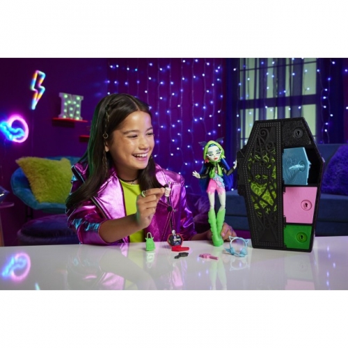 Набір-сюрприз "Жахо-секрети Гулії" серії "Неонові та бомбезні" Monster High