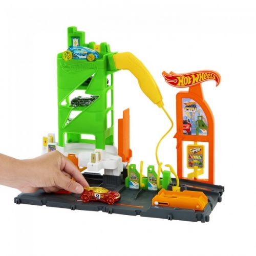 Ігровий набір "Заправна станція для суперзарядки" Hot Wheels