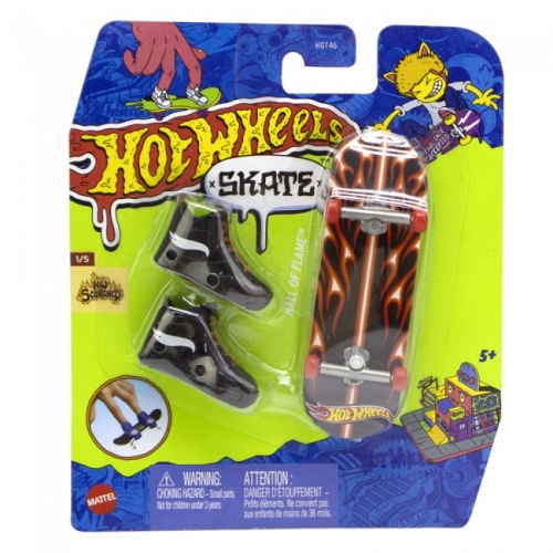 Скейт та взуття для пальчиків Hot Wheels (в ас.) (HGT46)