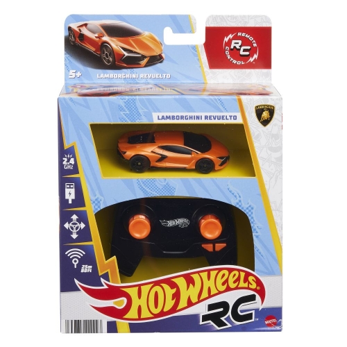 Машинка 1:64 на радіокеруванні «Lamborghini Revuelto» Hot Wheels®, HWW55